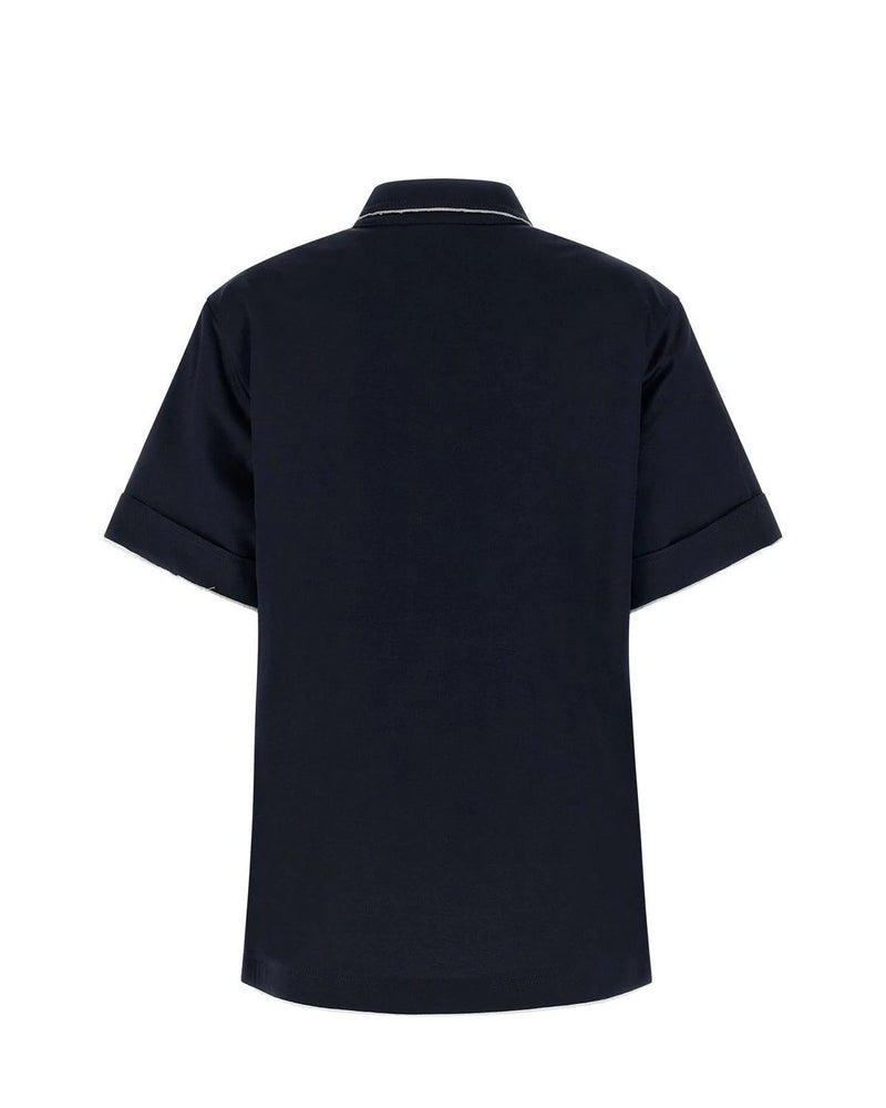 Prada Polo in navy — view 2