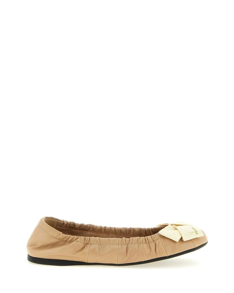 Prada Ballet Flats in beige