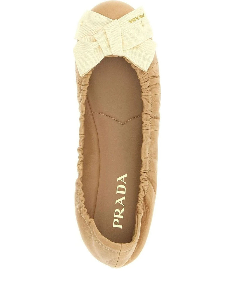 Prada Ballet Flats in beige — view 4