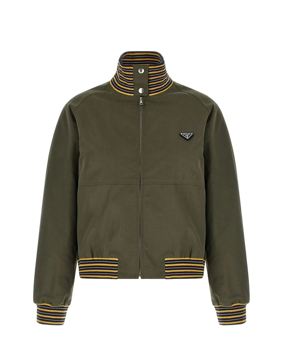 Prada Bomber Jacket in green