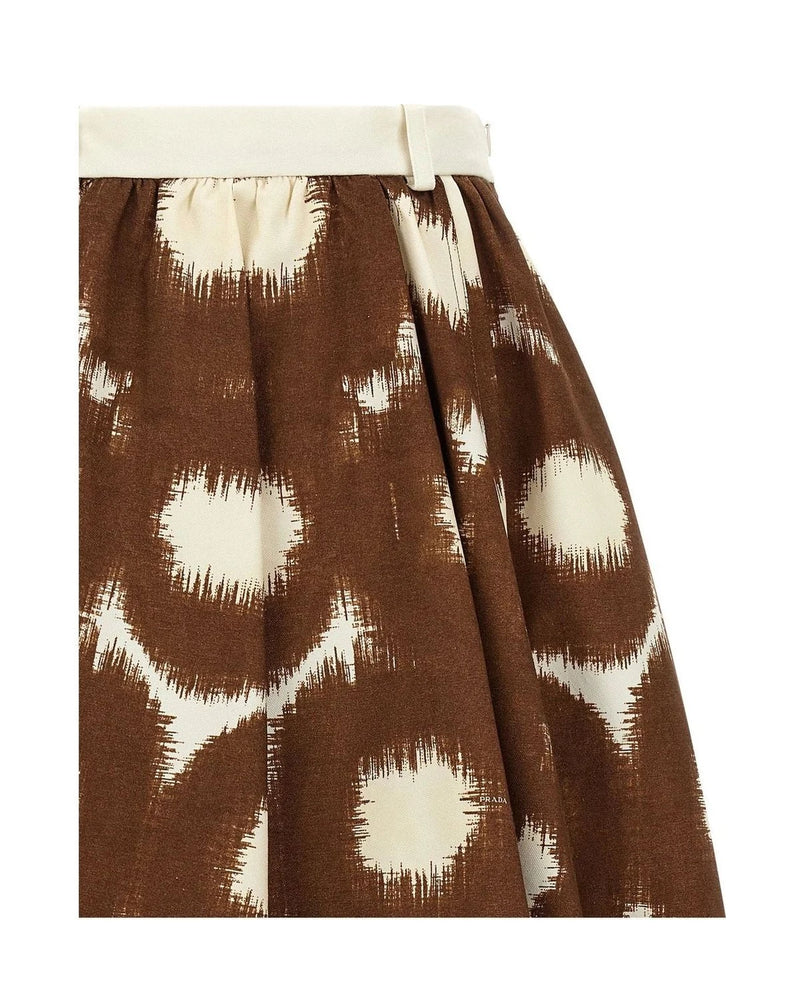 Prada Skirt in brown — view 3