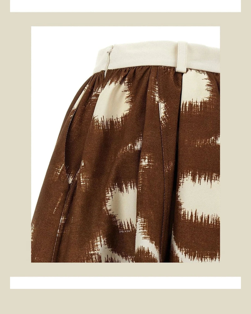 Prada Skirt in brown — view 4