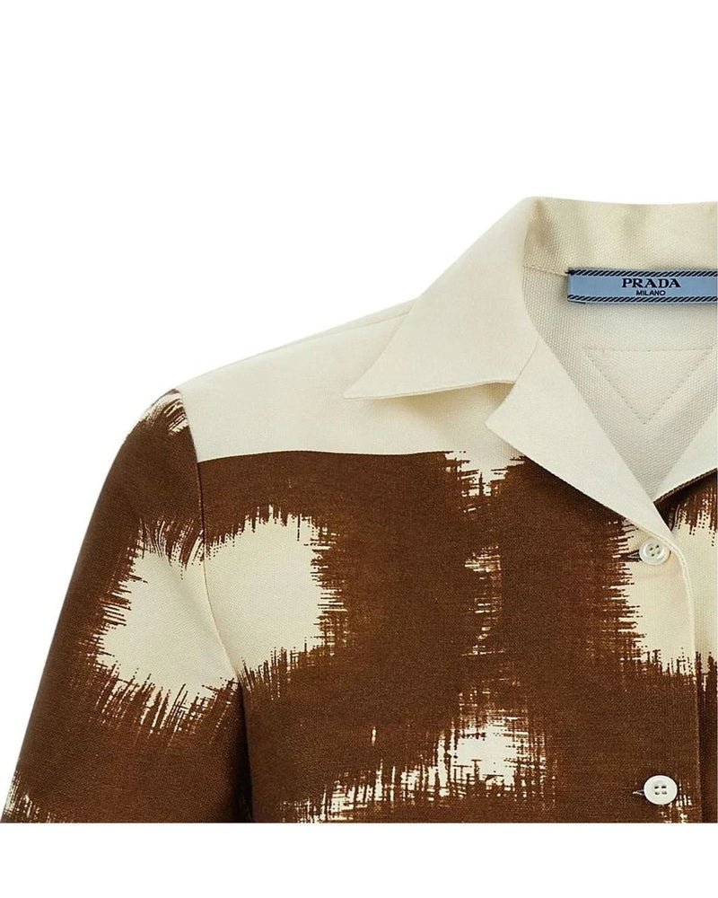 Prada Blouse in brown — view 3