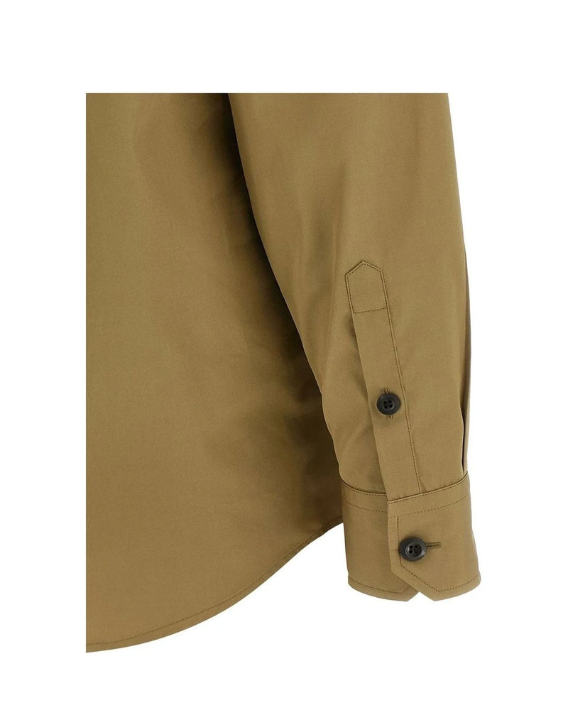 Prada Dress Shirt in brown — view 4