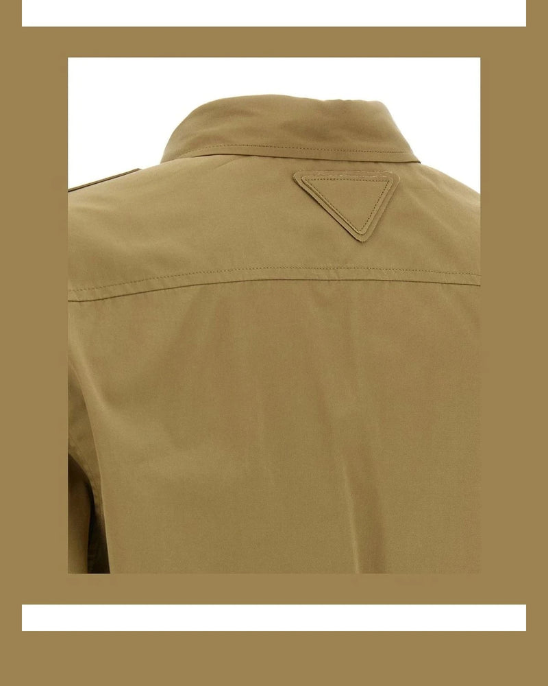 Prada Dress Shirt in brown — view 5
