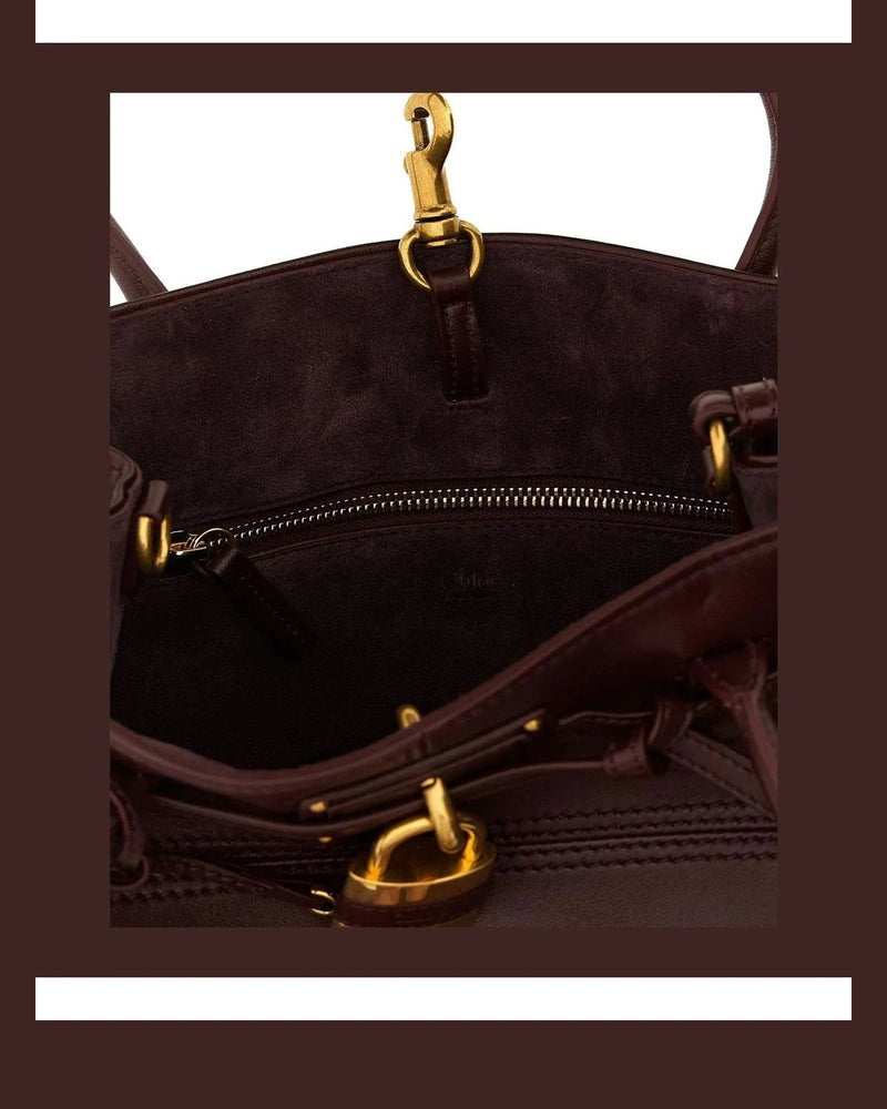 Chloé Satchel Bag in red — view 4