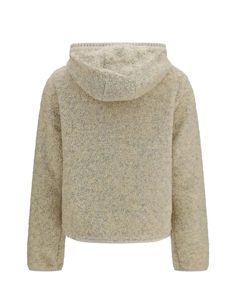 Moncler Hoodie in beige — view 2