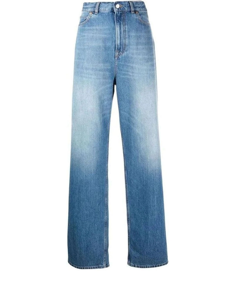 Valentino Garavani Jean in blue, Cotton