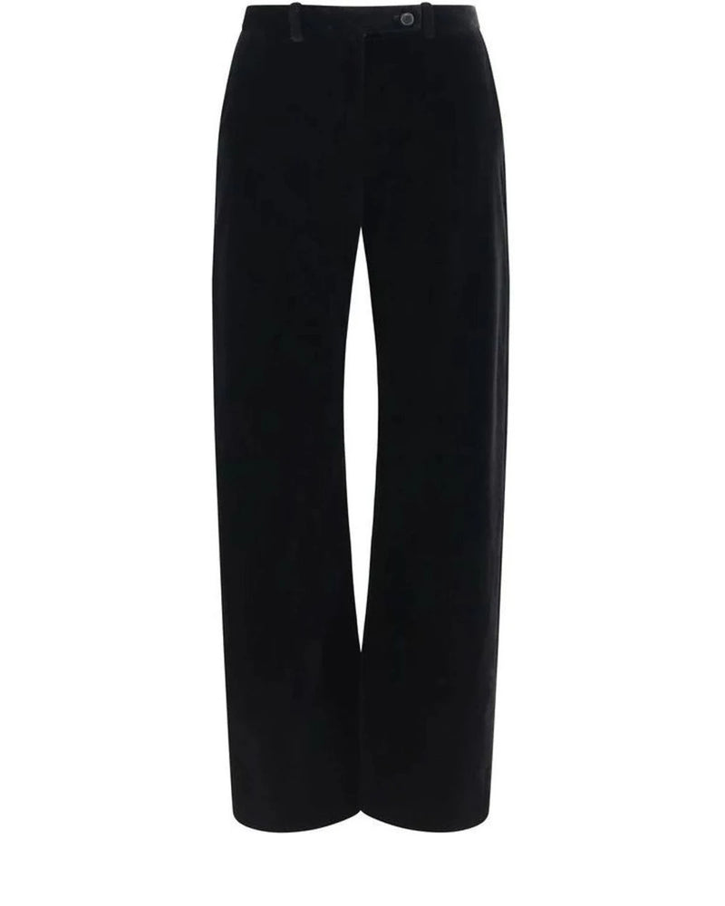 Khaite Trouser in black, Viscose