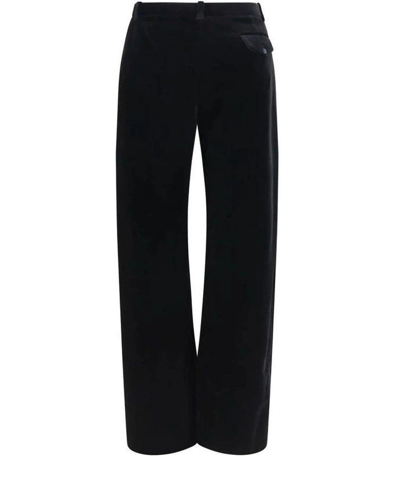Khaite Trouser in black, Viscose — view 2
