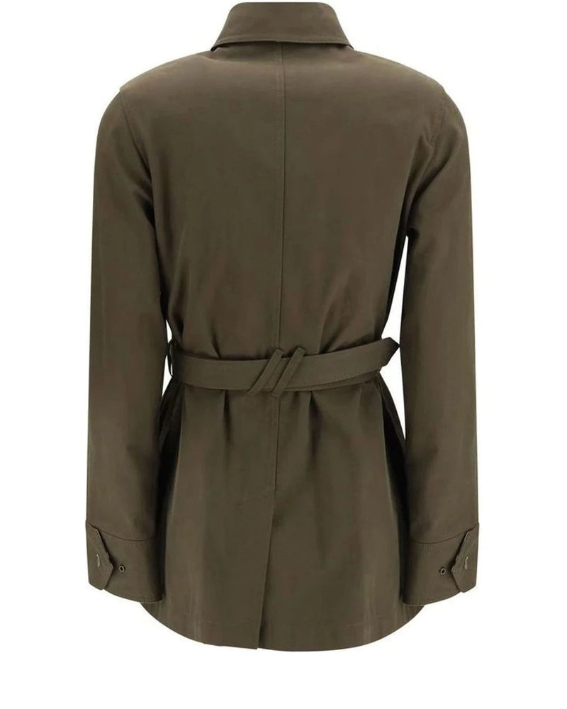 Burberry Trench Coat in brown, Cotton — view 2