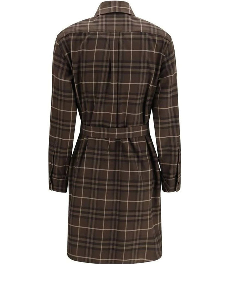 Burberry Dresse in brown, Cotton — view 2