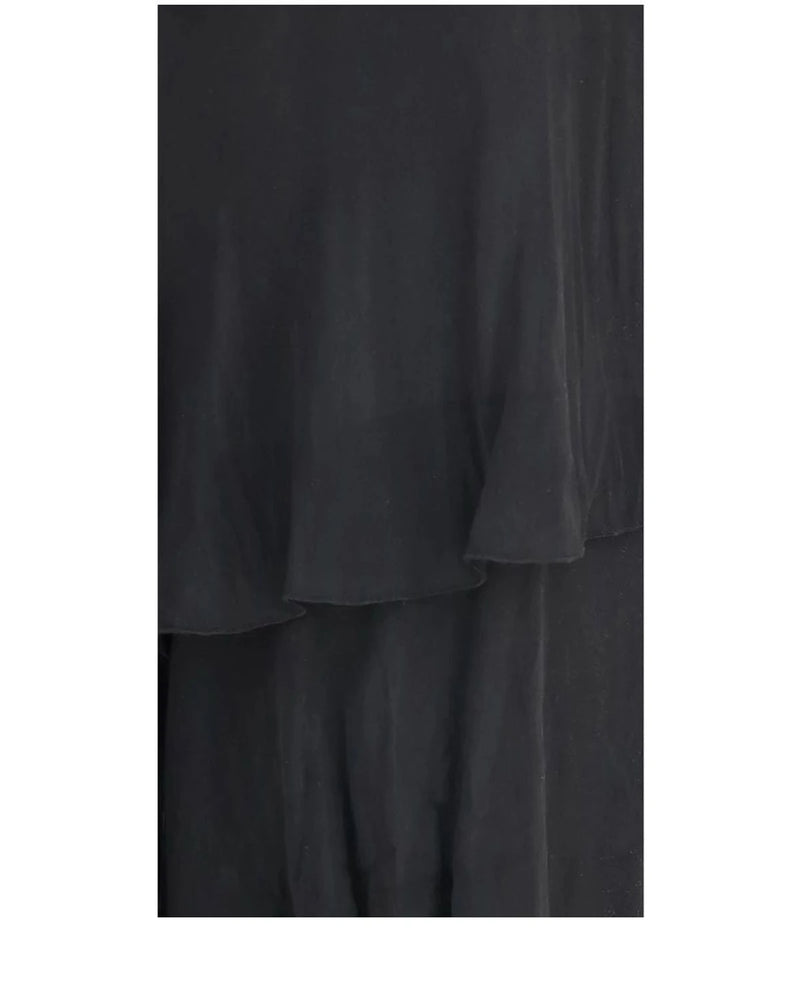 Valentino Garavani Palazzo Pant in black, Silk — view 3