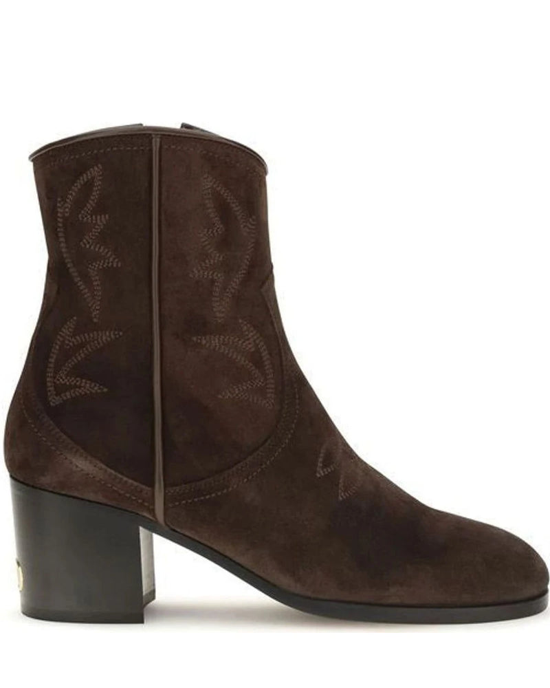 Valentino Garavani Ankle Boots in brown, Suede