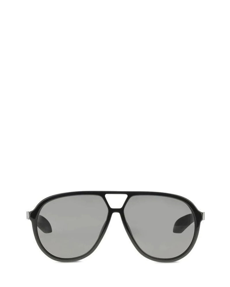 Alexander McQueen Sunglasse in black, Acetate