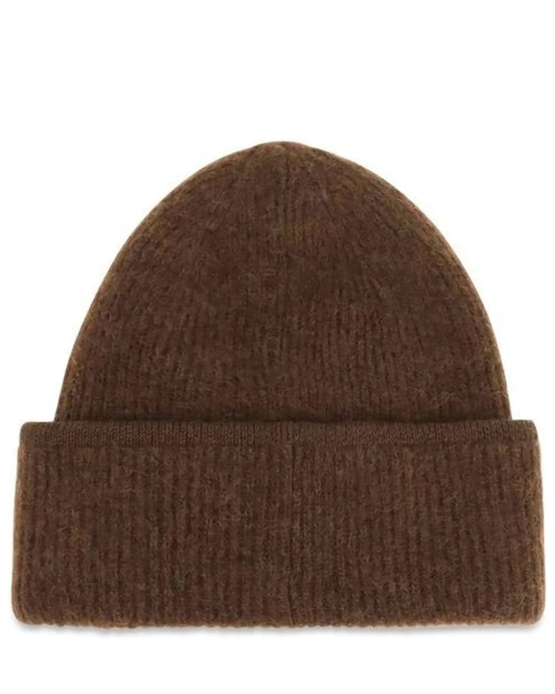 Jacquemus Beanie in brown, Alpaca Vicugna — view 2