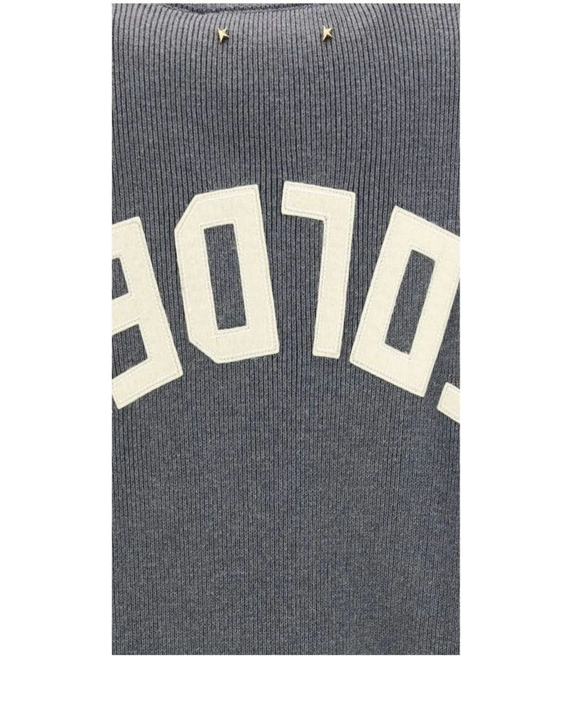 Golden Goose Sweater in gray, Cotton — view 3