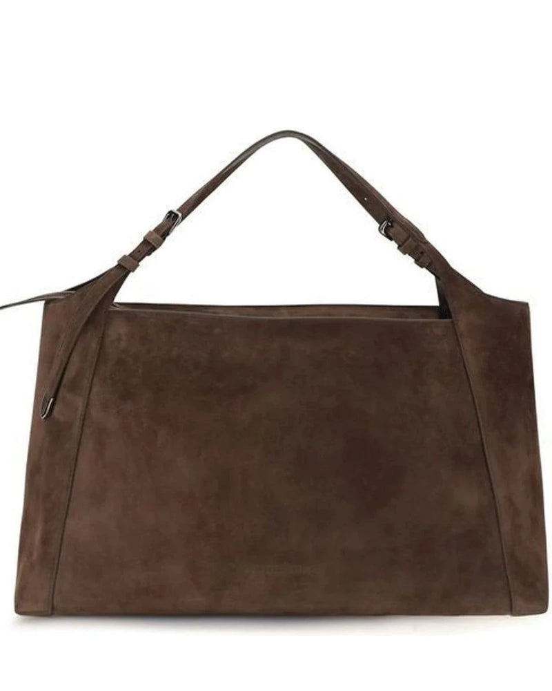 Brunello Cucinelli Hobo Bag in brown, Suede