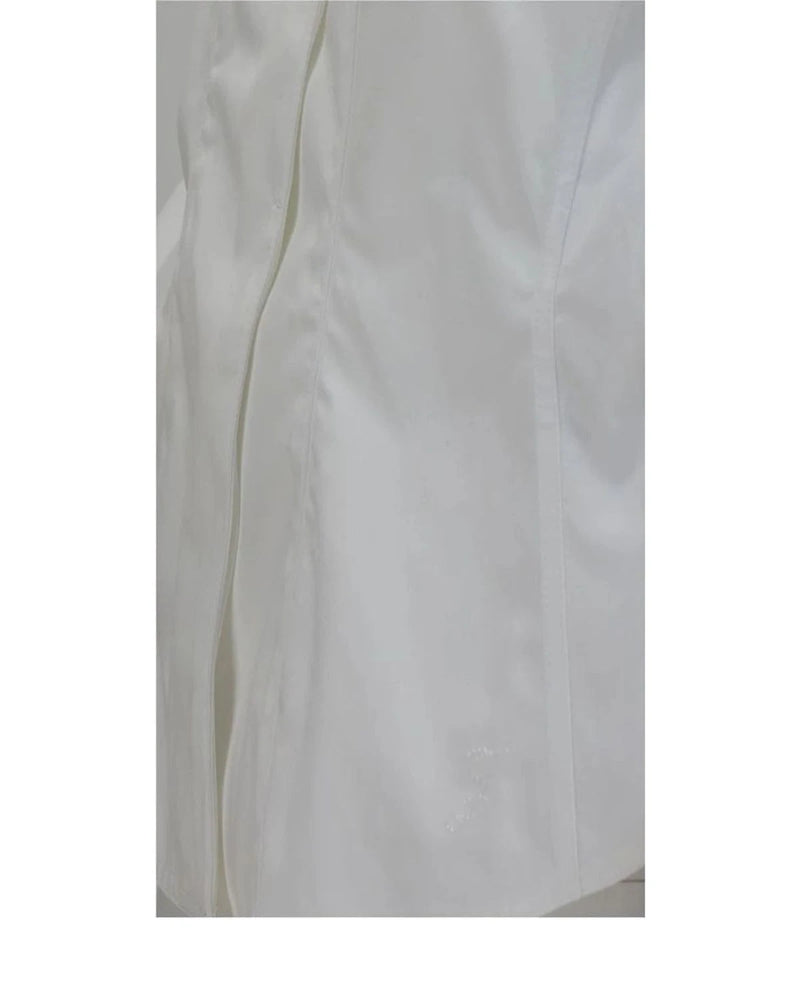 Jacquemus Dress Shirt in white, Cotton — view 3