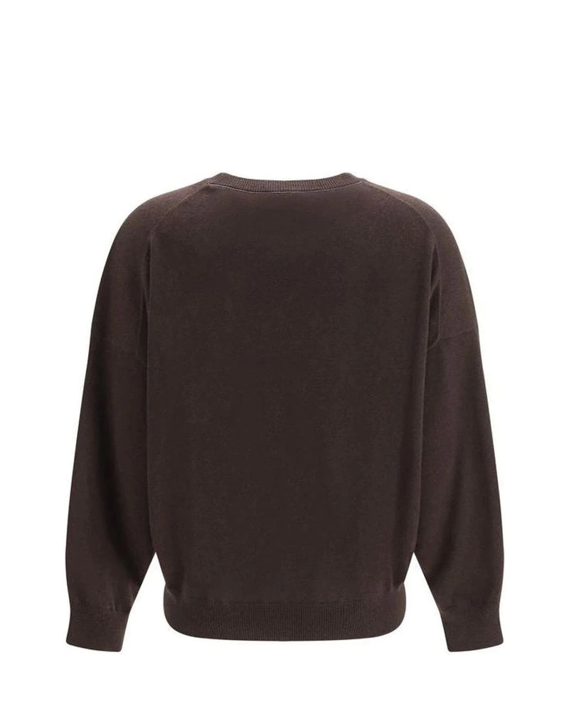 Brunello Cucinelli Sweater in brown, Kashmir — view 2
