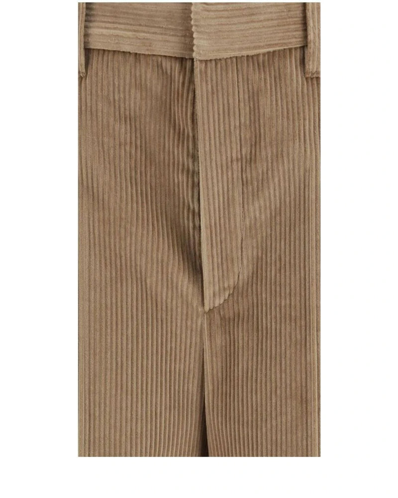 Brunello Cucinelli Trouser in brown, Cotton — view 3