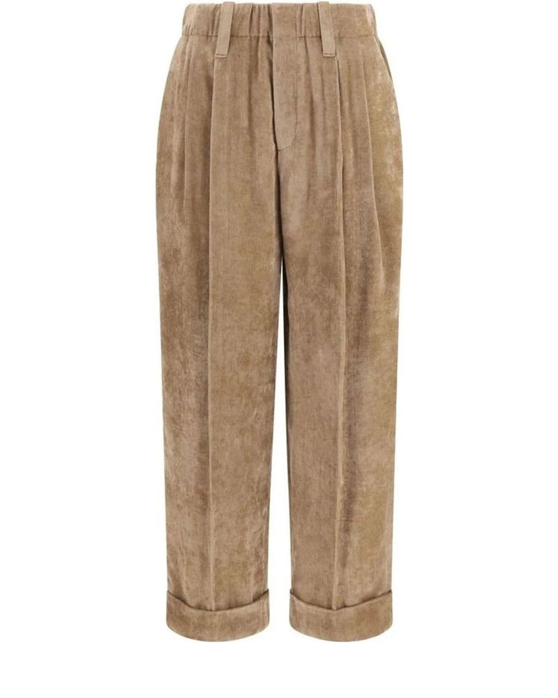 Brunello Cucinelli Trouser in brown, Viscose