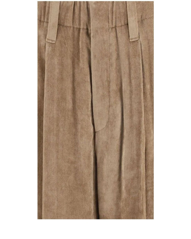 Brunello Cucinelli Trouser in brown, Viscose — view 3