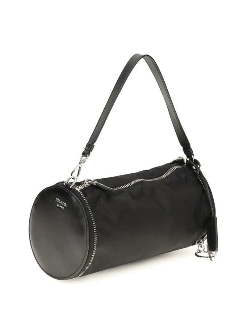 Prada Keychain in black, Nylon — view 2