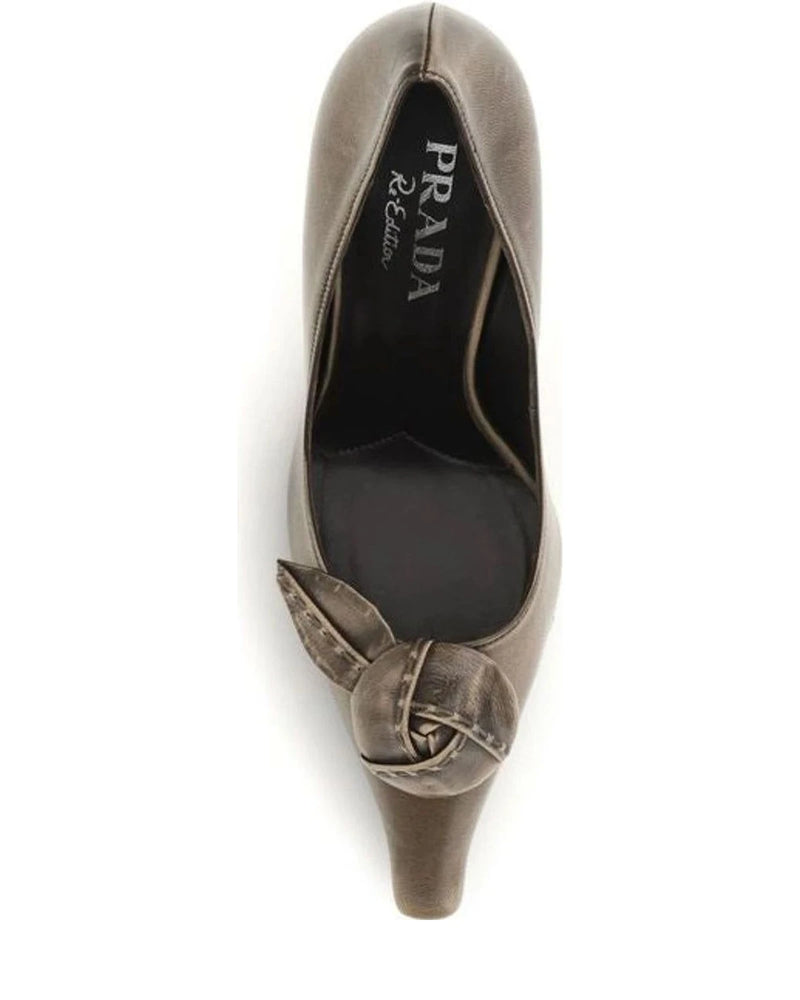 Prada Pumps in beige, Goatskin — view 4