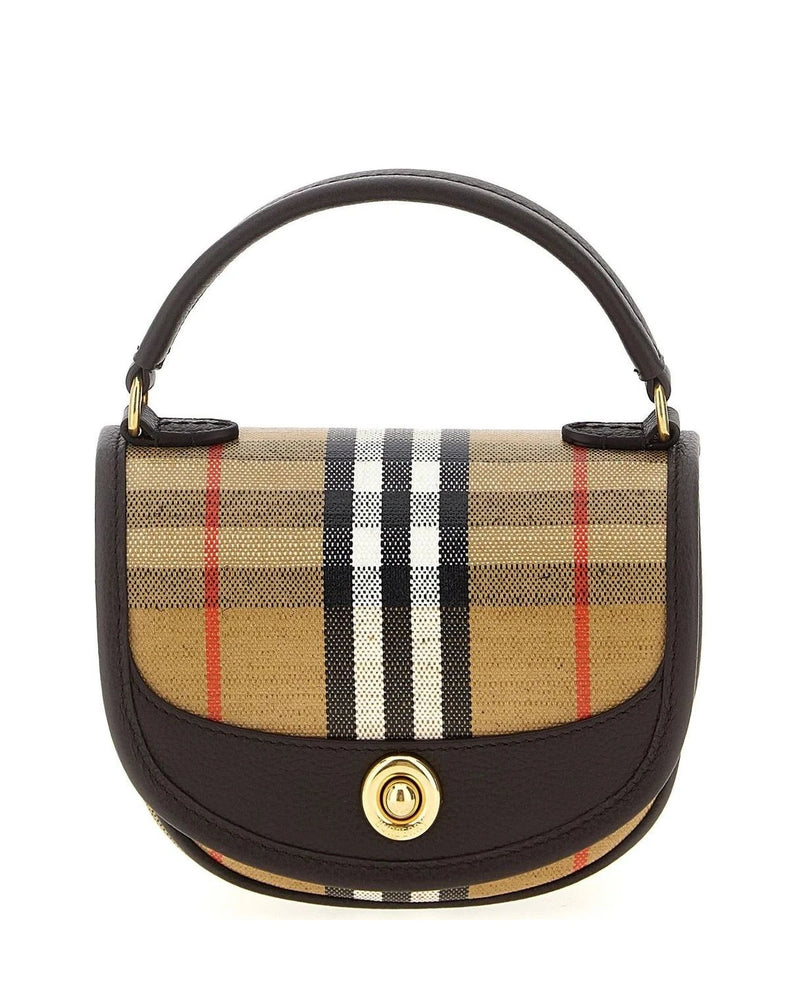 Burberry Baguette Handbag in multicolor, Cotton