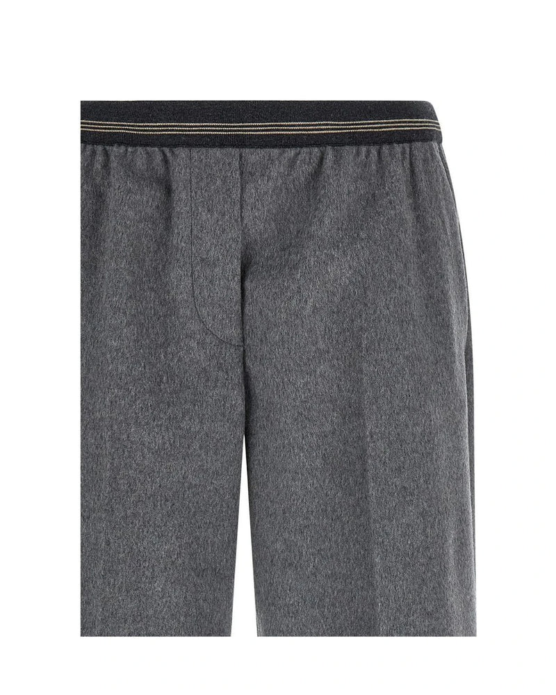 Miu Miu Trouser in gray, Virgin Wool — view 3