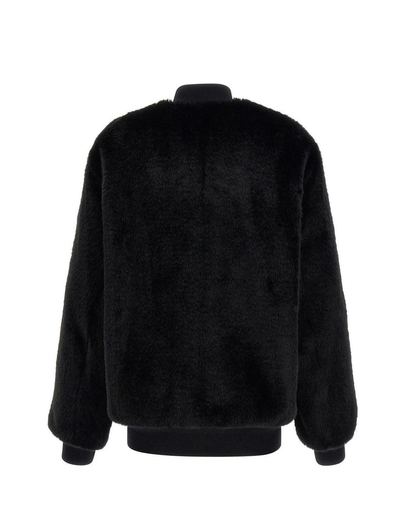 Prada Bomber Jacket in black, Recycled Polyamide — view 3
