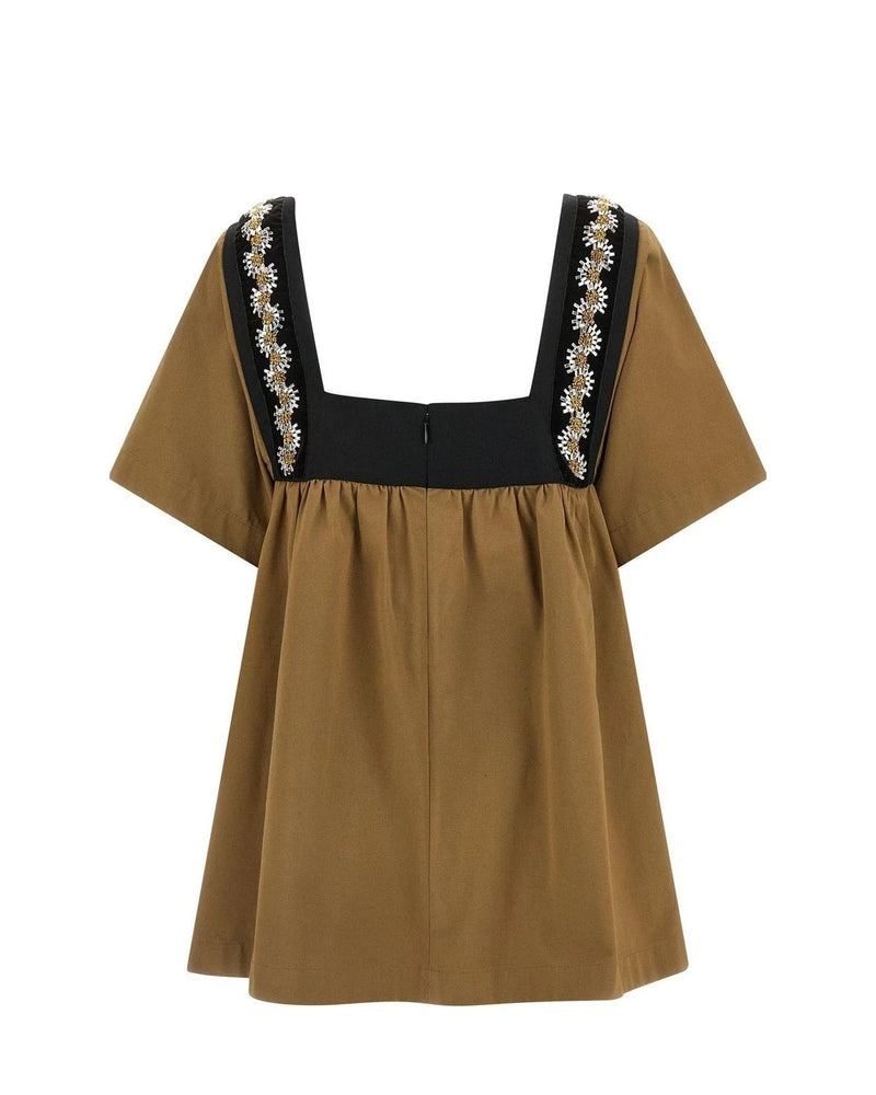 Prada Blouse in beige, Cotton — view 2