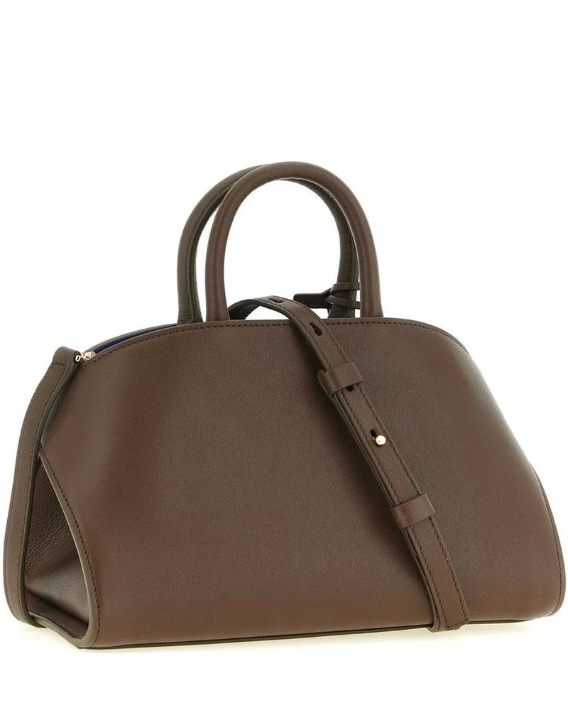 Ferragamo Satchel Bag in brown, Calf Leather — view 2