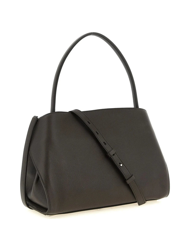 Ferragamo Shoulder Bag in brown, Calfskin Leather — view 2
