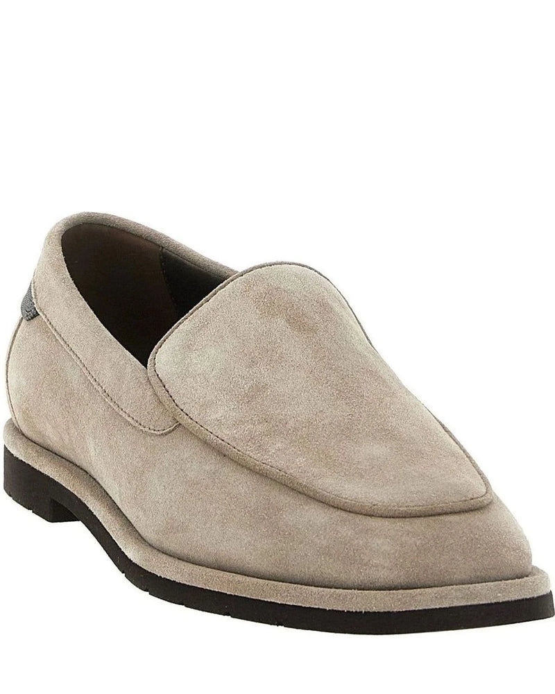 Brunello Cucinelli Loafers in beige, Calfskin Leather — view 2