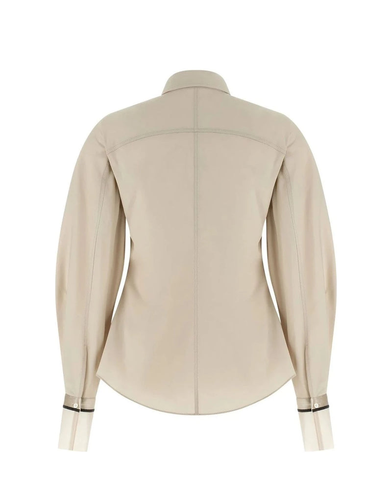 Brunello Cucinelli Dress Shirt in beige, Cotton — view 2