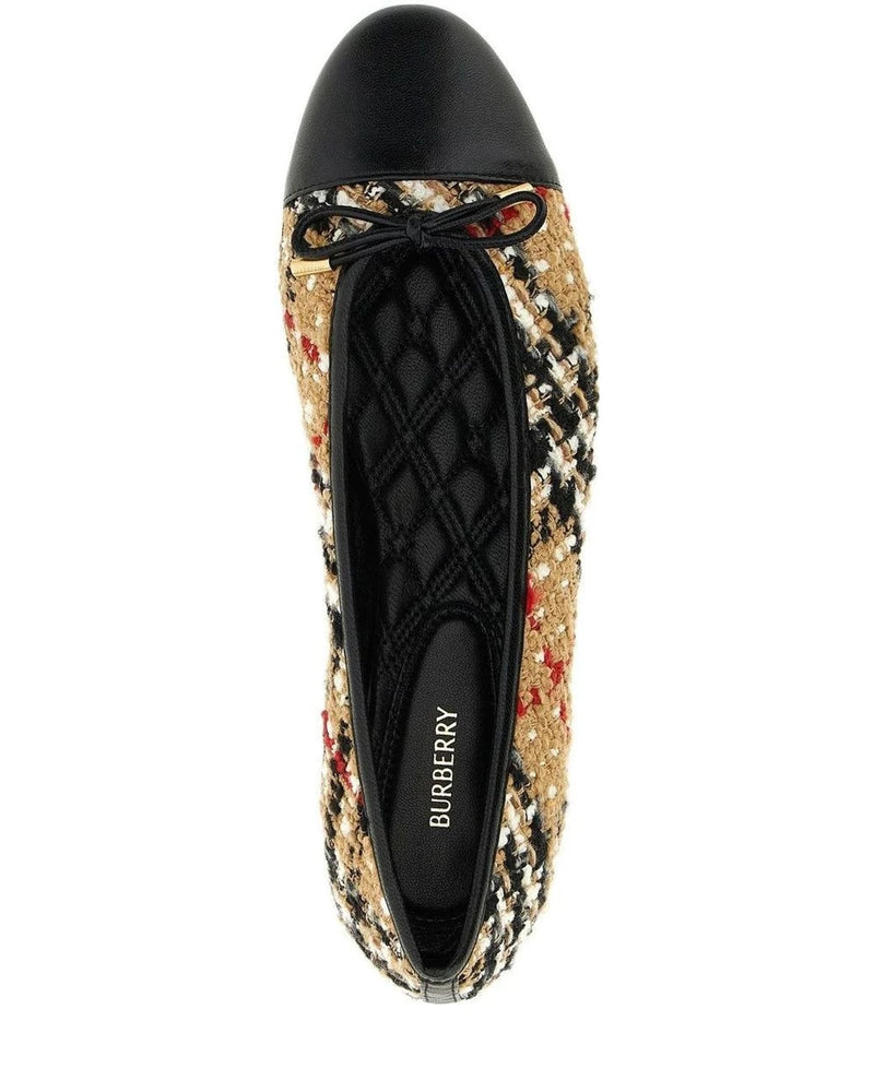 Burberry Ballet Flats in multicolor, Polyester — view 4