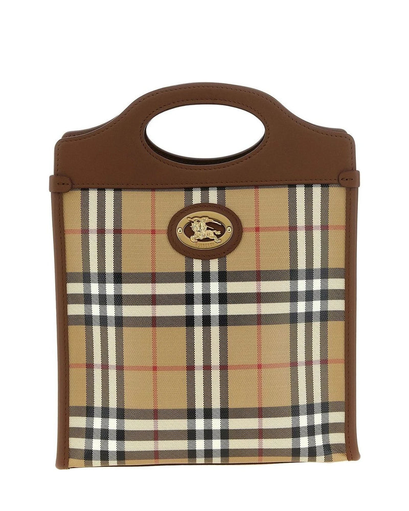 Burberry Tote Bag in beige, Cotton