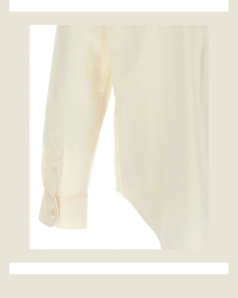 Polo Ralph Lauren Dress Shirt in beige, Cotton — view 4