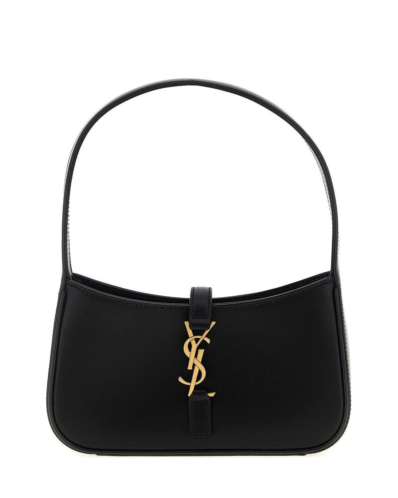 Saint Laurent Shoulder Bag in black, Calfskin Leather