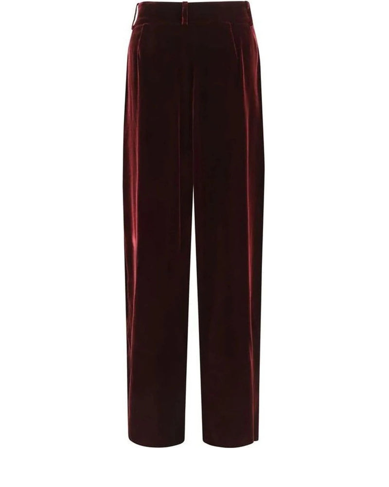 Giorgio Armani Trouser in red, Viscose — view 2