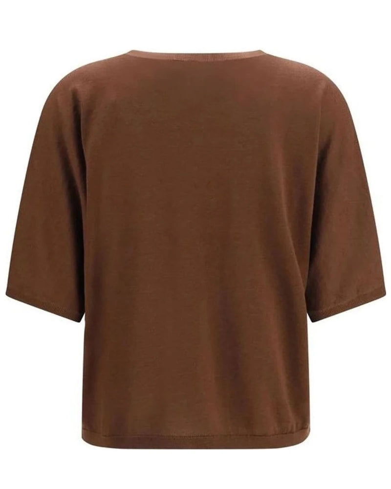 Brunello Cucinelli Sweater in brown, Kashmir — view 2