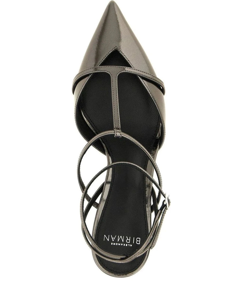 Alexandre Birman Sandals in silver, Calfskin Leather — view 4