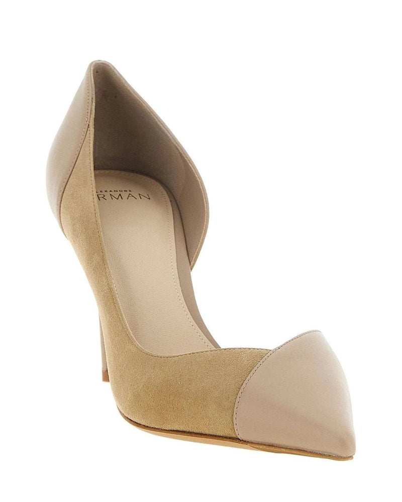 Alexandre Birman Pumps in beige, Calfskin Leather — view 2
