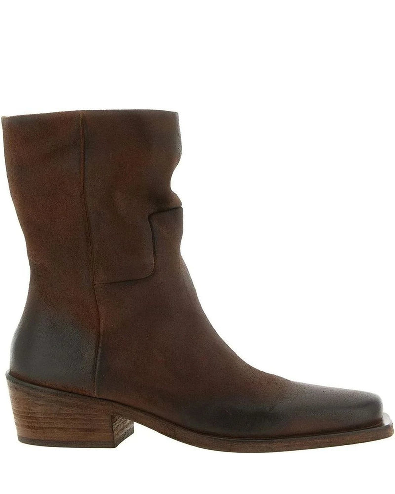 Marsell Chelsea Boots in brown, Calfskin Leather