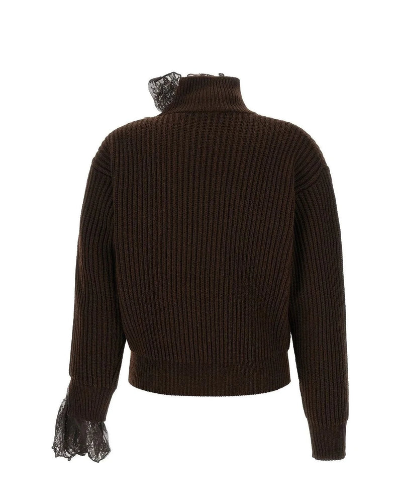 Giuseppe Di Morabito Sweater in brown, Virgin Wool — view 2