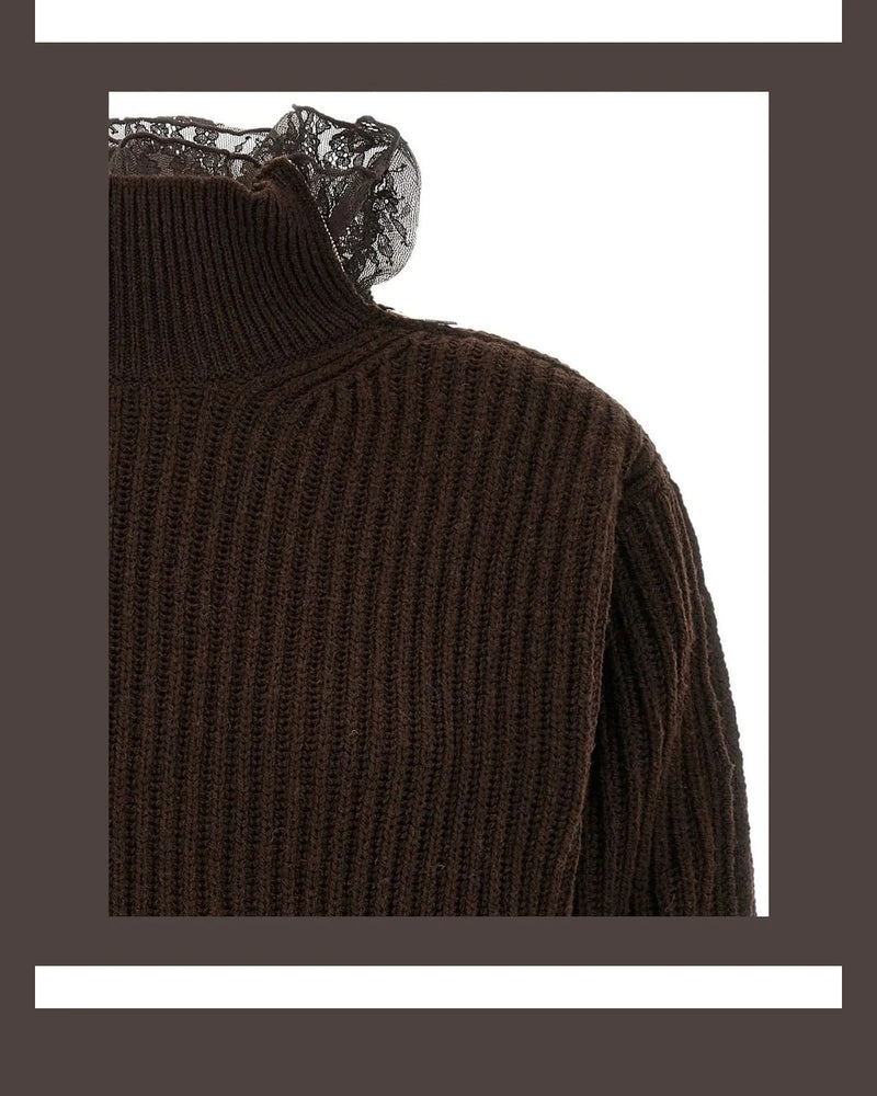 Giuseppe Di Morabito Sweater in brown, Virgin Wool — view 3