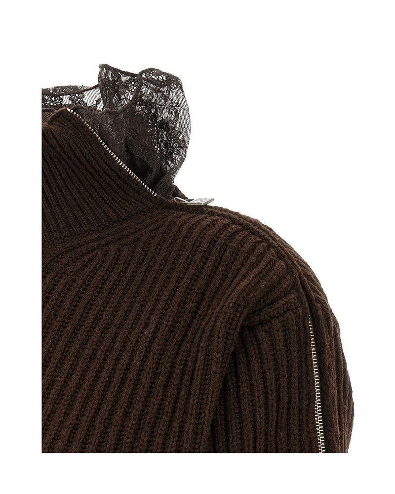 Giuseppe Di Morabito Sweater in brown, Virgin Wool — view 5