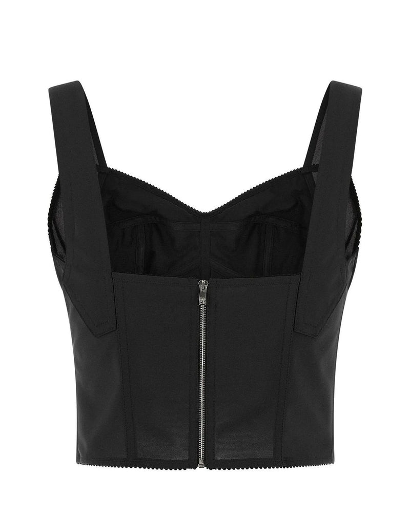 Dolce & Gabbana Corset Top in black — view 2